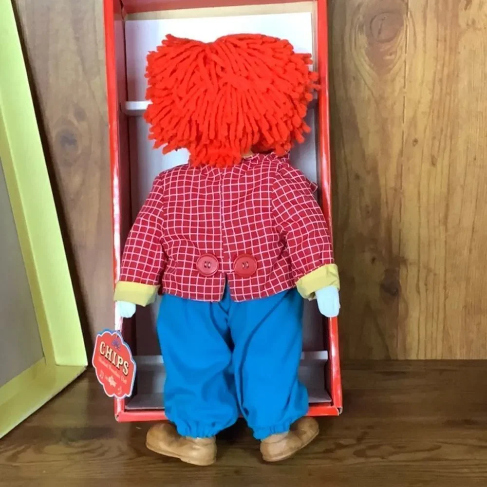 Chips Musical Porcelain Doll by Russ Send in the‎ Clowns style no. 4559